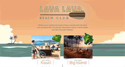 Desktop Screenshot of lavalavabeachclub.com